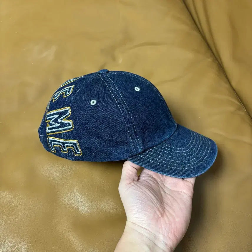 [BUNJANG] Supreme 6 Panel Ball Cap 23FW Back Arc Denim / 슈프림 6패널 볼캡 모자 23fw 백 아크 데님