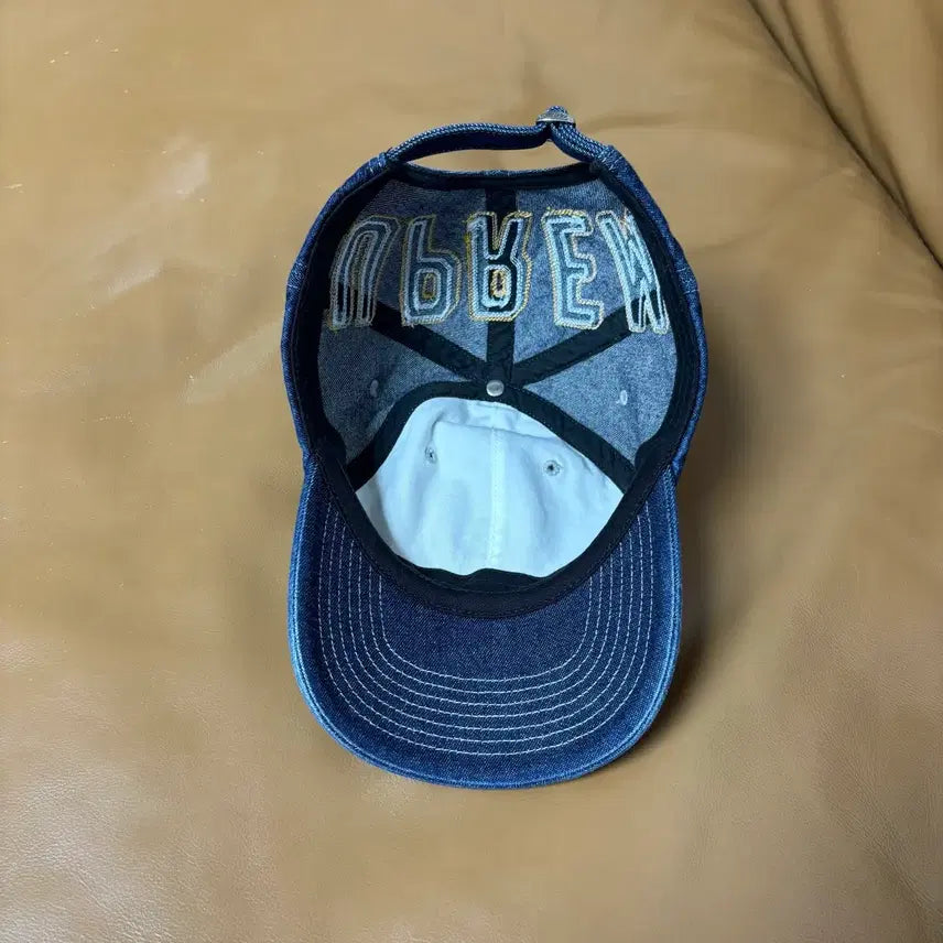 [BUNJANG] Supreme 6 Panel Ball Cap 23FW Back Arc Denim / 슈프림 6패널 볼캡 모자 23fw 백 아크 데님