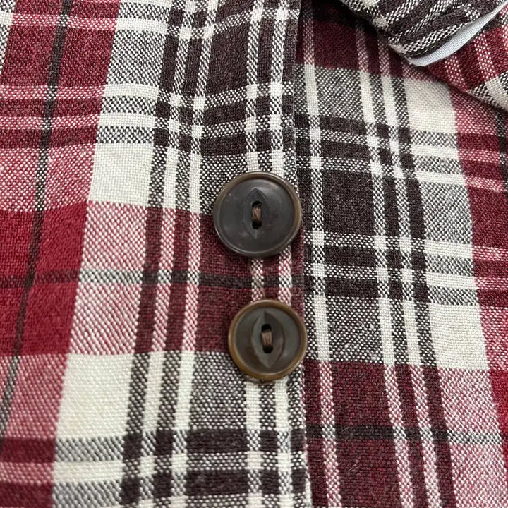 [BUNJANG] Ralph Lauren Vintage Check Open Collar Shirt / [L] 찹스 랄프로렌 빈티지 체크 오픈카라 셔츠