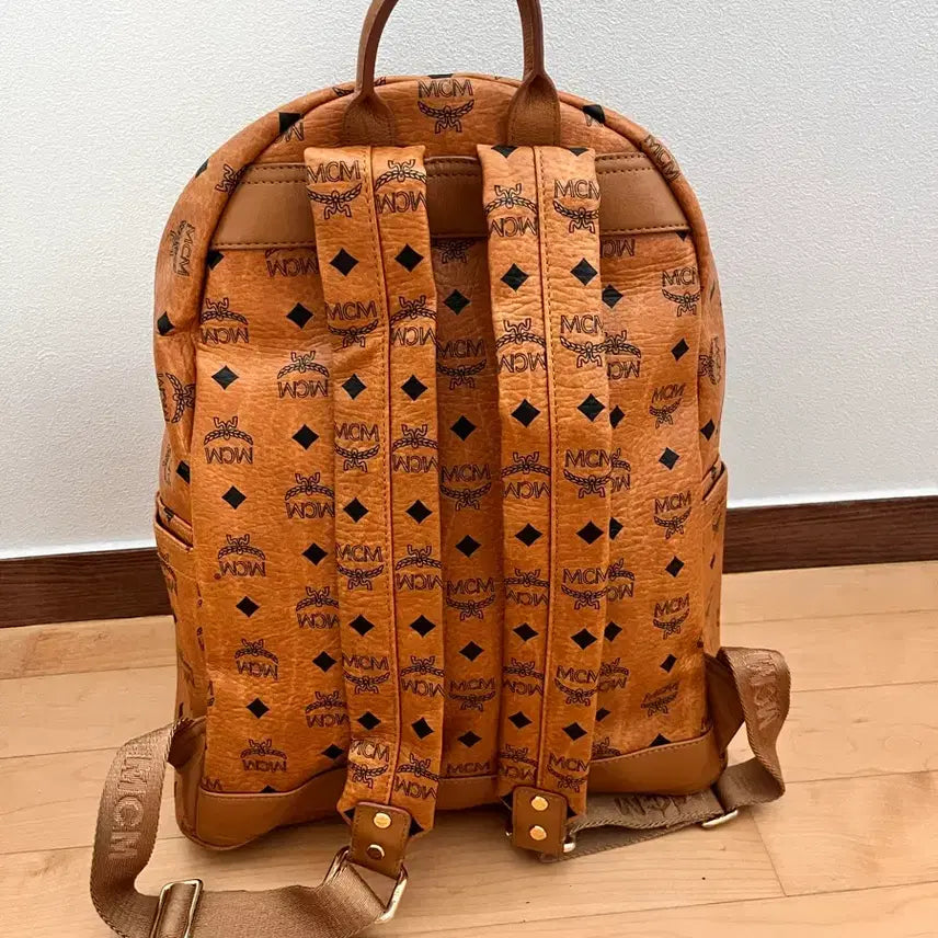 [BUNJANG] MCM Visetos Backpack / (정품)MCM 비세토스 백팩