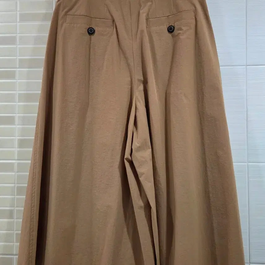 [BUNJANG] MINE Beige Flare Long Pants / (한섬)마인MINE 베이지 플레어 롱 팬츠