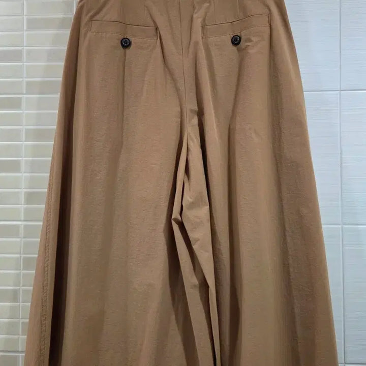 [BUNJANG] MINE Beige Flare Long Pants / (한섬)마인MINE 베이지 플레어 롱 팬츠