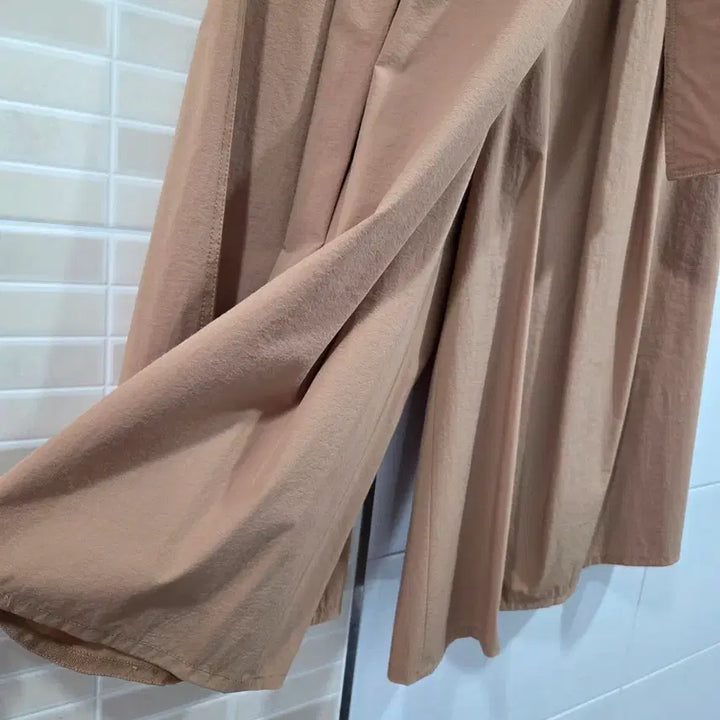 [BUNJANG] MINE Beige Flare Long Pants / (한섬)마인MINE 베이지 플레어 롱 팬츠