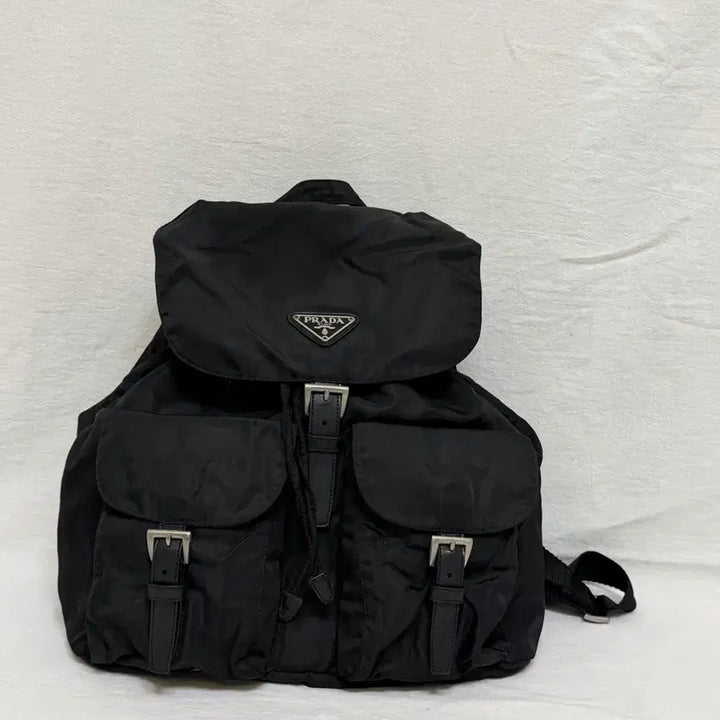 [BUNJANG] Prada Pocono Nylon Medium Backpack Black / 정품 프라다 포코노 나일론 미디움백팩 블