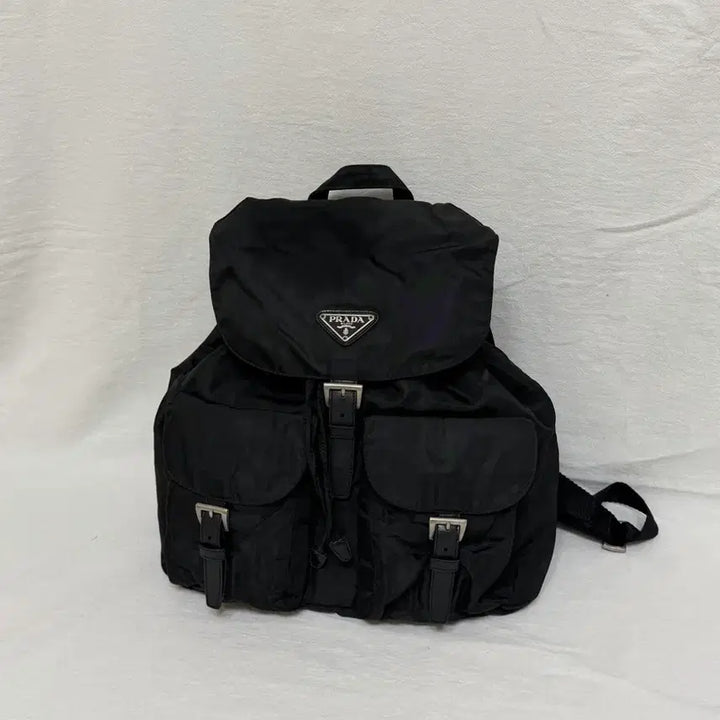 [BUNJANG] Prada Pocono Nylon Medium Backpack Black / 정품 프라다 포코노 나일론 미디움백팩 블