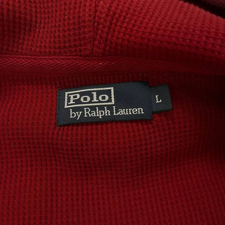 [BUNJANG] Ralph Lauren Tartan Check Hoodie Zip-up / [L] 폴로 랄프로렌 타탄체크 후드 집업