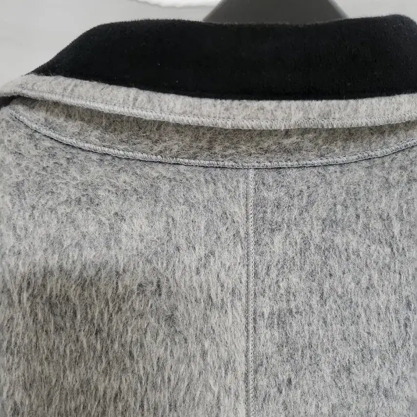 [BUNJANG] ALPAKA Long Double Coat / 울 알파카 롱 더블 코트