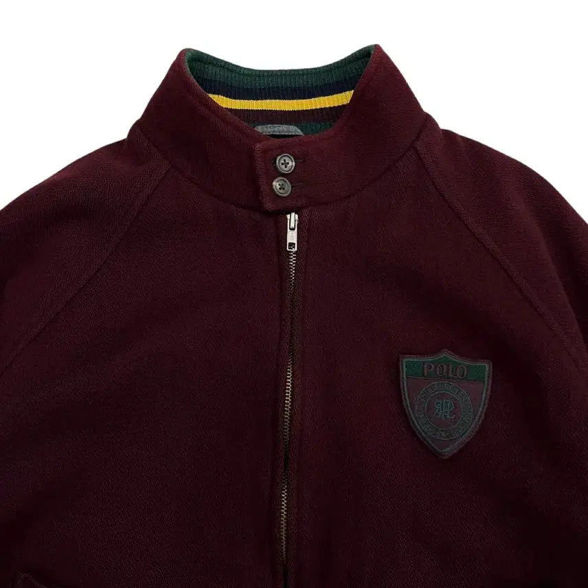 [BUNJANG] Polo Ralph Lauren British School Wool Jacket M / 폴로 랄프로렌 버건디 브리티쉬 스쿨 모직 자켓 M