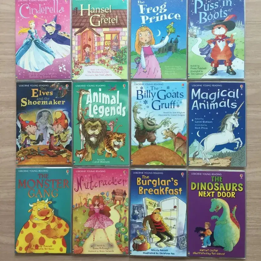 [BUNJANG] Usborne First Reading English Textbook Set / (정품) 유아동 / 초등 유명 영어 교재+CD (책31권+CD31장)