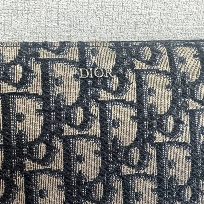 [BUNJANG] Dior Dior Oblique Jacquard Zip Around Long Wallet / [정품] 디올 오블리크 자카드 지퍼돌이 장지갑
