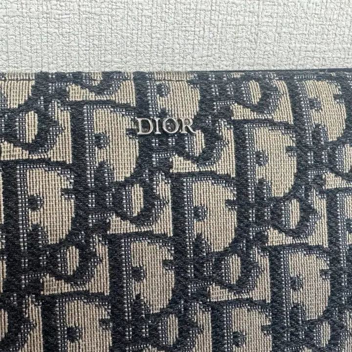 [BUNJANG] Dior Dior Oblique Jacquard Zip Around Long Wallet / [정품] 디올 오블리크 자카드 지퍼돌이 장지갑
