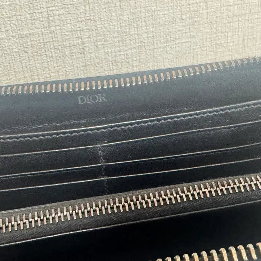 [BUNJANG] Dior Oblique Jacquard Zip Around Wallet / [정품] 디올 오블리크 자카드 지퍼돌이 장지갑