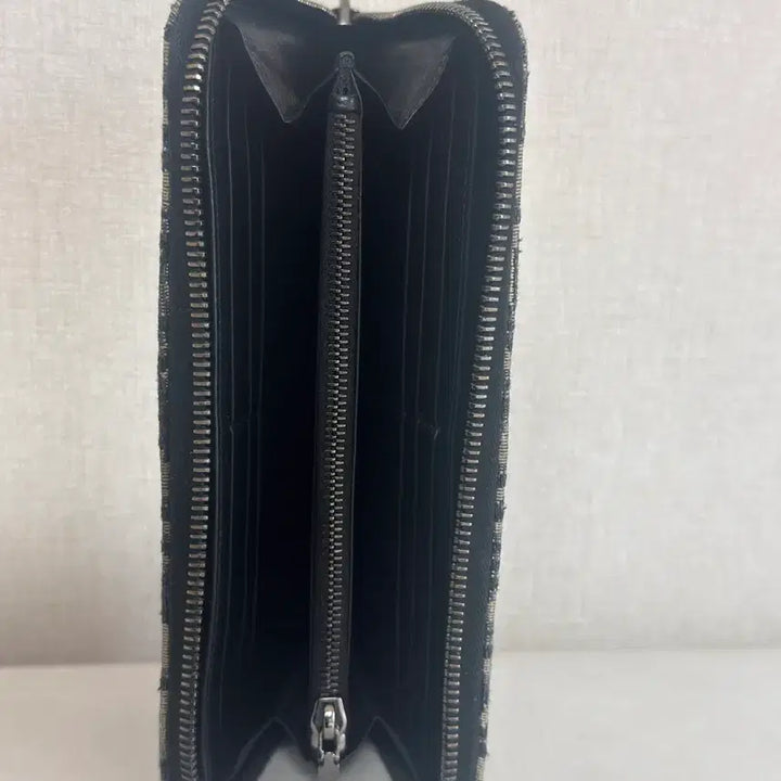 [BUNJANG] Dior Oblique Jacquard Zip Around Wallet / [정품] 디올 오블리크 자카드 지퍼돌이 장지갑