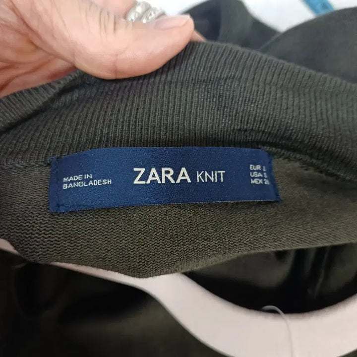 [BUNJANG] ZARA Long Cardigan - Khaki (Size 90-95) / 자라 ZARA 니트롱 가디건 카키색90~95사이  봄가을 62159