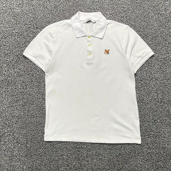 [BUNJANG] Maison Kitsune Fox Head Patch Polo Shirt / 메종키츠네(Maison kitsune) 폭스헤드 패치 카라티