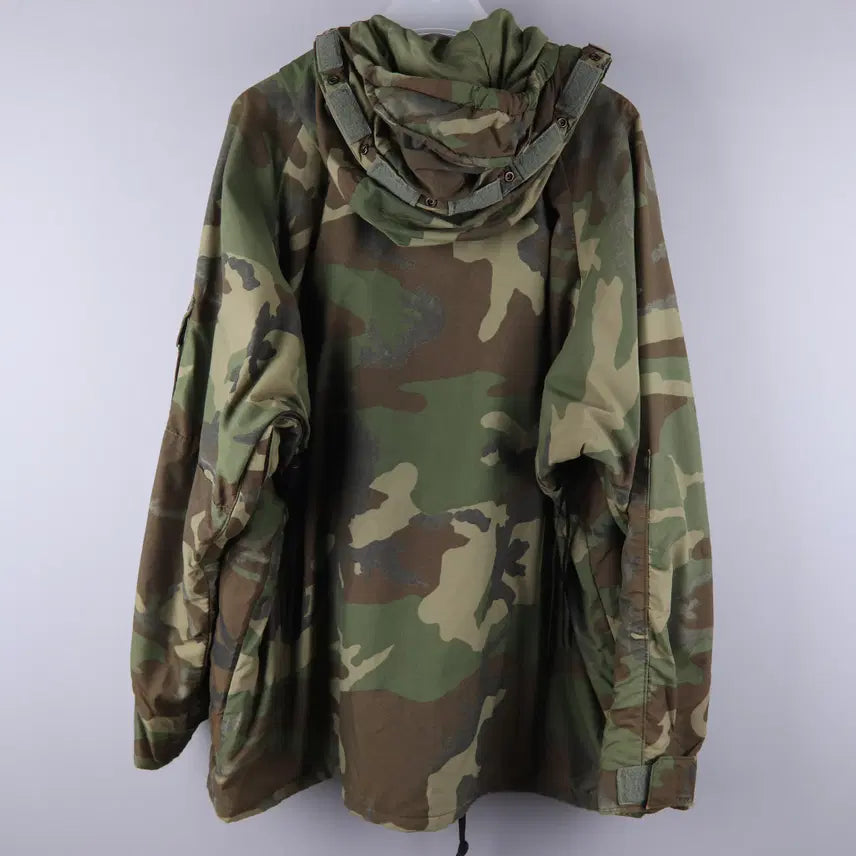 [BUNJANG] ECWCS Woodland Camo Gore-Tex Parka (XL) / ECWCS 오리지날 우드랜드 카모 미군 고어텍스 파카 (XL)