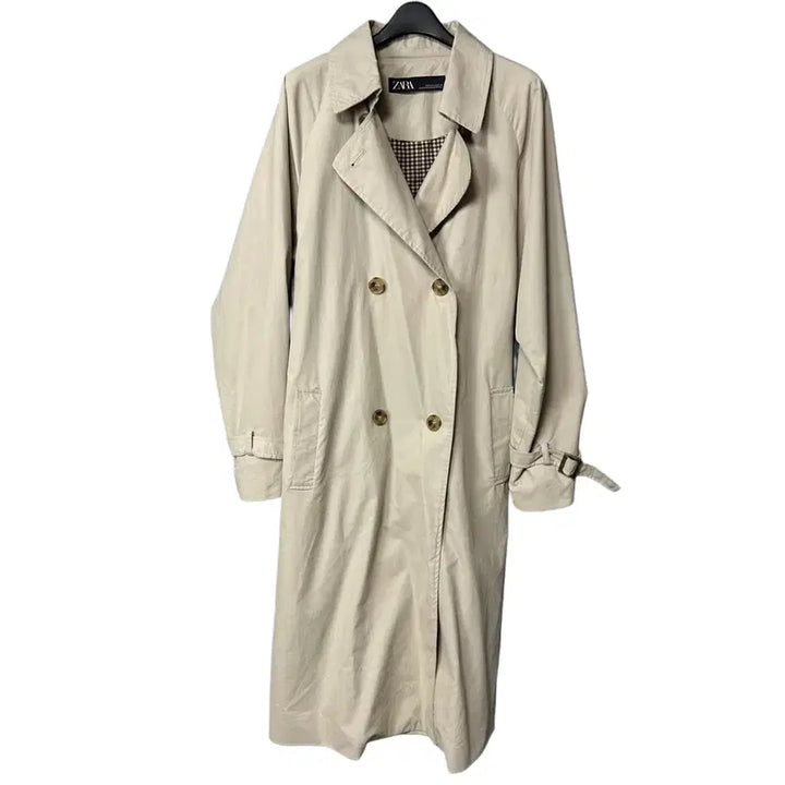 [BUNJANG] M Beige Trench Coat / M 자라 여성 베이지 트렌치 코트