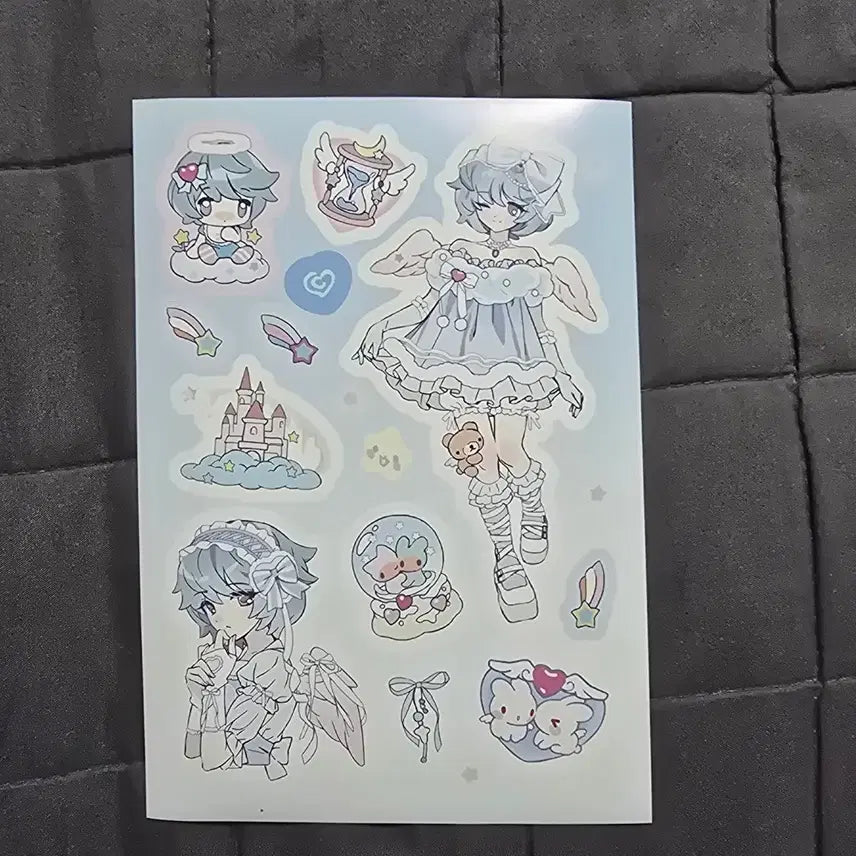 [BUNJANG] Miscellaneous Mi-go Sticker Book / 다꾸 인물 스티커 미고님 스티커북 도안 판매