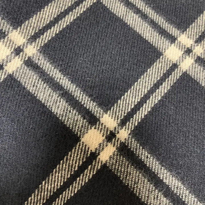 [BUNJANG] BAON Black Check Winter Long Muffler / 미착용 새상품) 바온 블랙 체크 겨울 롱머플러