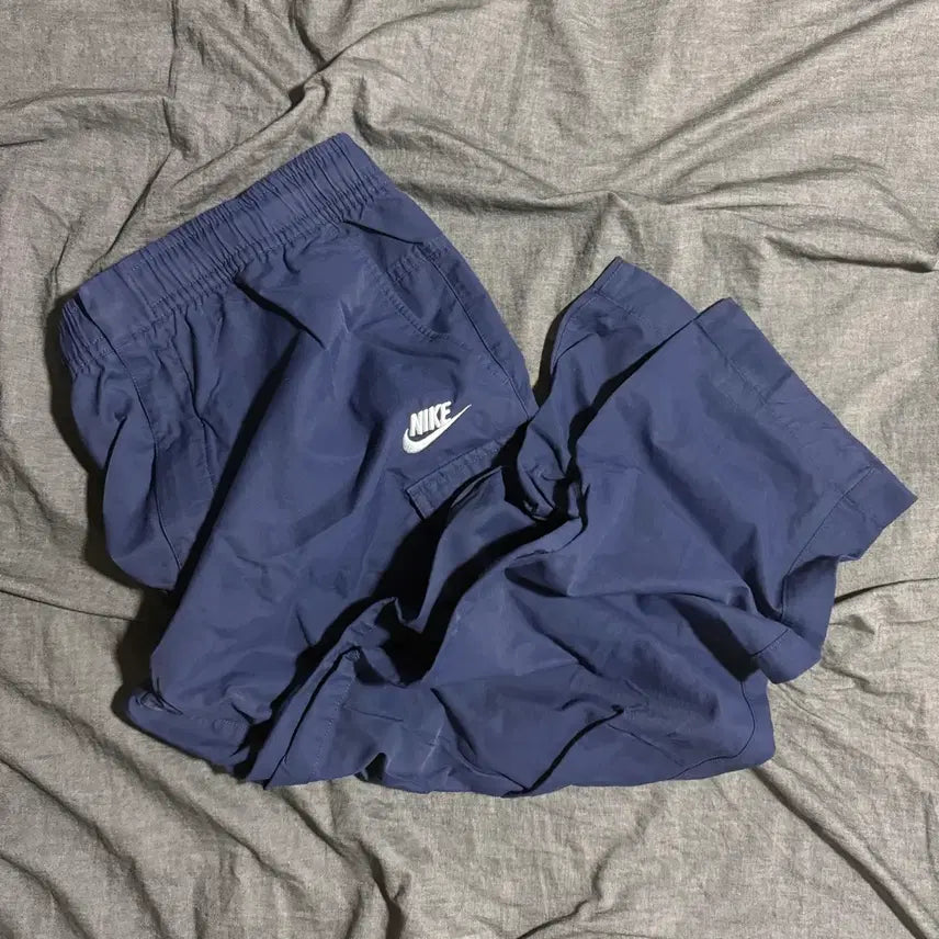 [BUNJANG] Nike Cargo Elastic Waist Pants XL - Navy / Nike Cargo Elastic Waist Pants Sz XL