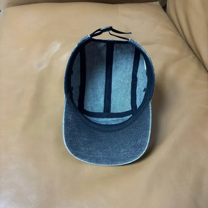 [BUNJANG] Supreme Camp Cap Denim Black / 슈프림 캠프캡 모자 박스로고 데님 블랙