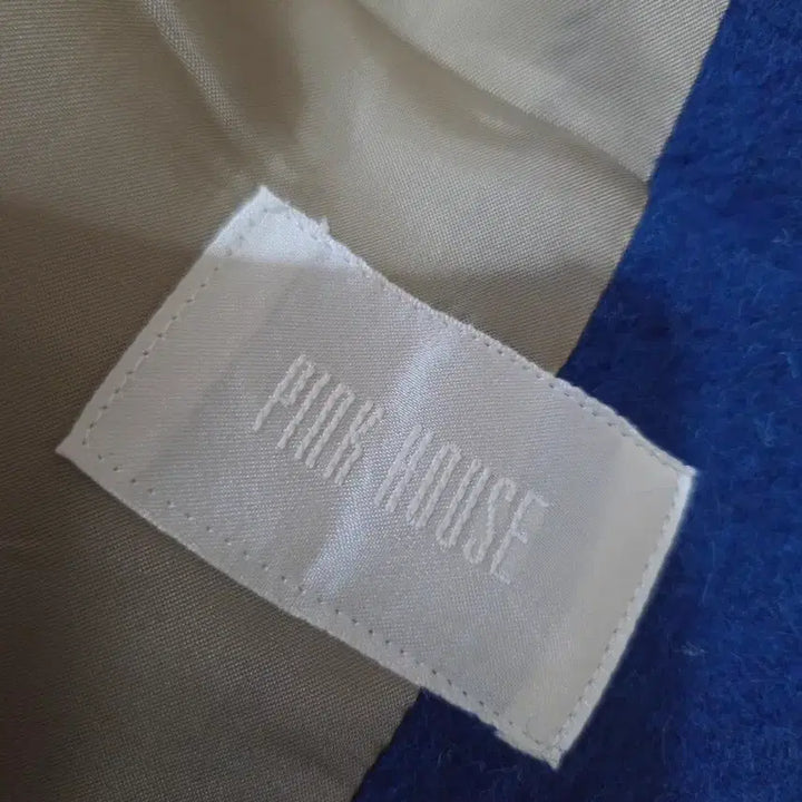 [BUNJANG] Pink House Embroidered Wool Jacket / PINK HOUSE 핑크하우스 블루 자수패치 울쟈켓