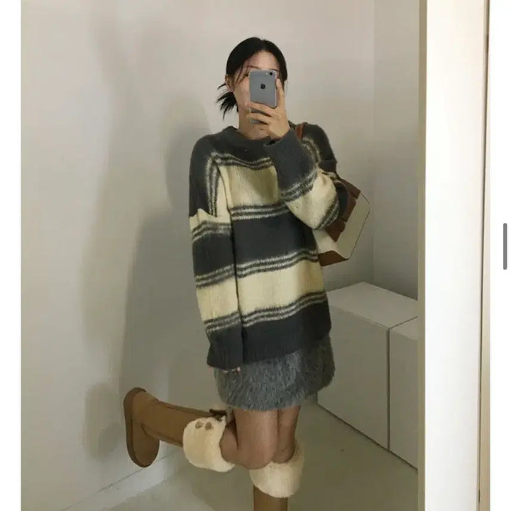 [BUNJANG] Leahance Knit Skirt Set / 리언스 니트스커트세트