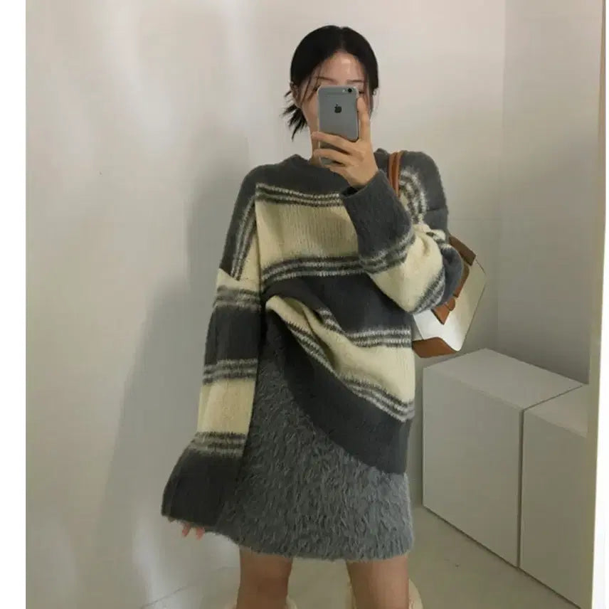 [BUNJANG] Leahance Knit Skirt Set / 리언스 니트스커트세트