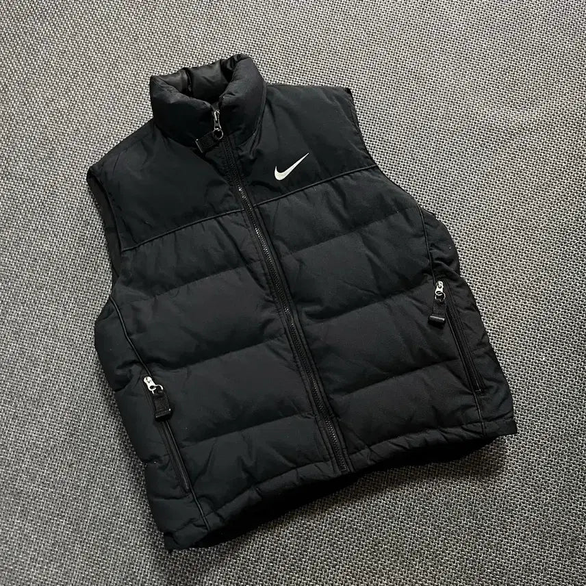 [BUNJANG] Nike ACG Black Padded Vest Vintage / 나이키 ACG 블랙 패딩 조끼 올드스쿨 빈티지