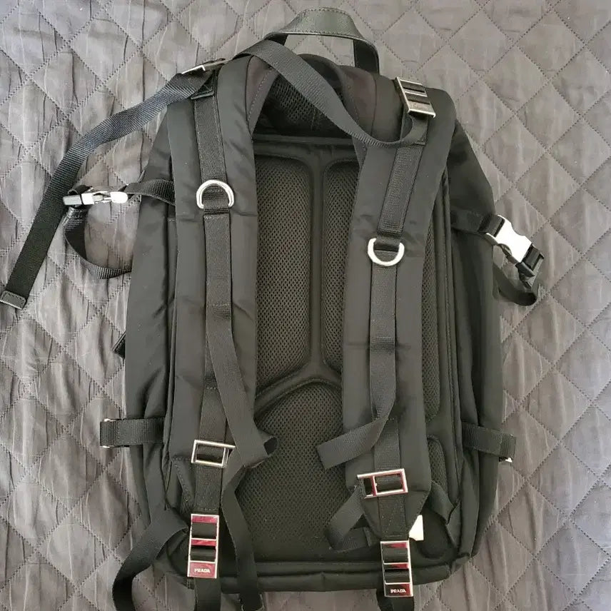 [BUNJANG] Prada 2vz001 Backpack Black / 프라다 백팩 2vz001 블랙