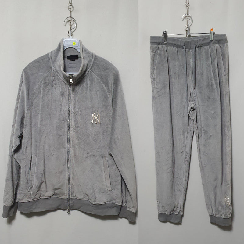 [BUNJANG] MLB Men's Velvet Training Set L / M233 MLB 남성 벨벳 트레이닝복 세트 L 21년식