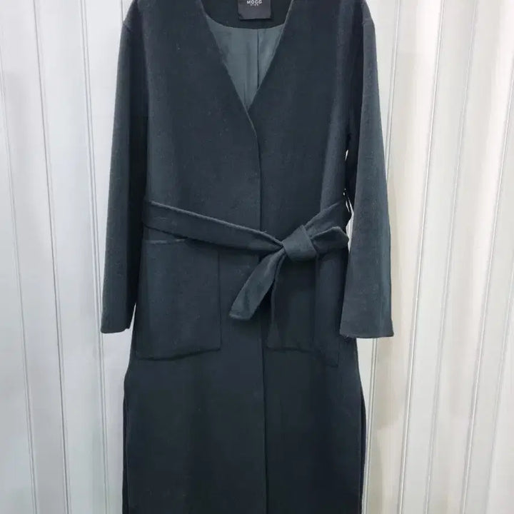 [BUNJANG] MOGG Belted Long Coat / MOGG 벨티드 롱 코트