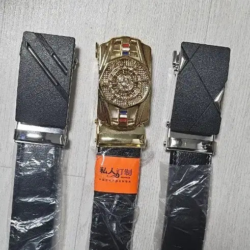 [BUNJANG] Unisex Automatic Belt Bundle Set / 자동벨트 3개 10.000원