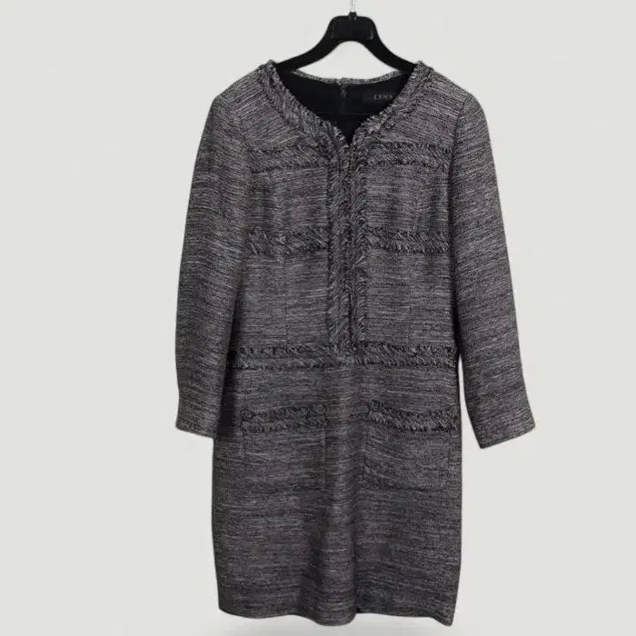[BUNJANG] LYNN Tweed Suit Dress / 여성55/ LYNN 린 하객룩 트위드 정장 원피스 NV A-19