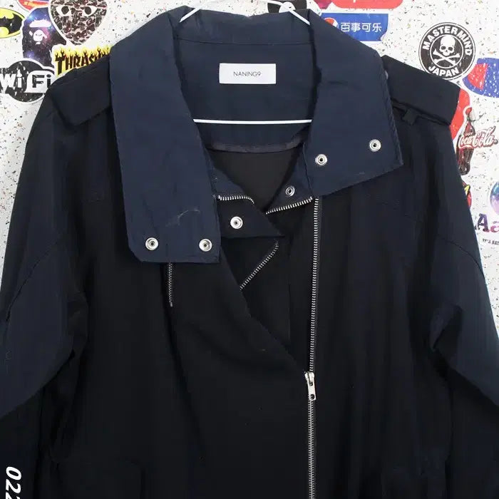 [BUNJANG] F Naninggu Safari Jumper NV / 여성F/ 난닝구 배색 사파리 점퍼 NV A-21