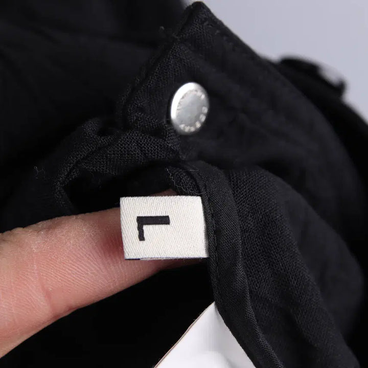 [BUNJANG] Insilence Crease Wool Balloon Jacket (Black, L) / 인사일런스 크리즈 울 벌룬 자켓 블랙 (L)
