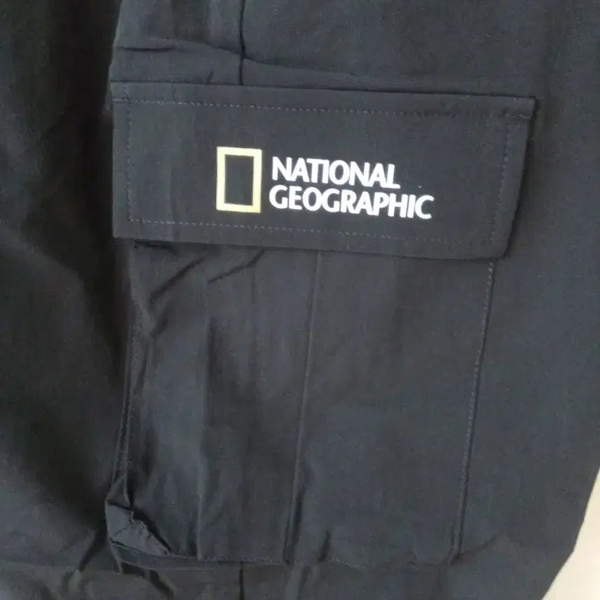 [BUNJANG] National Geographic Cargo Jogger Pants Black XL / 내셔널지오그래픽 카고 조거팬츠 XL 춘하용 새상품 블랙