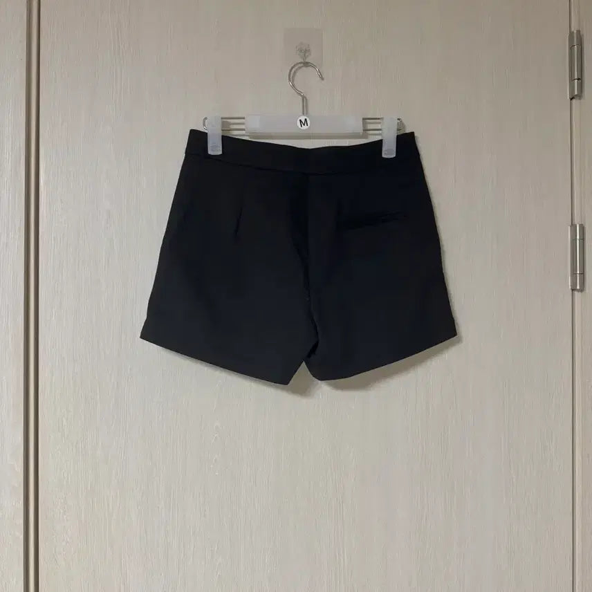 [BUNJANG] REINE Black Slacks Half Pants (M) / 렌느 reine 블랙 슬랙스 하프팬츠 (M)