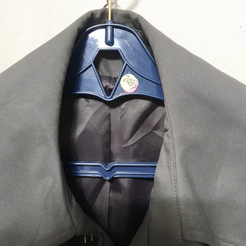 [BUNJANG] TNGT Charcoal Trench Coat (Size 95) / M249 TNGT 남성 춘추 더블 트렌치 코트 95