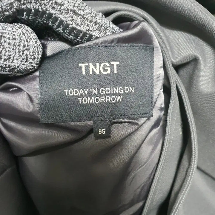 [BUNJANG] TNGT Charcoal Trench Coat (Size 95) / M249 TNGT 남성 춘추 더블 트렌치 코트 95