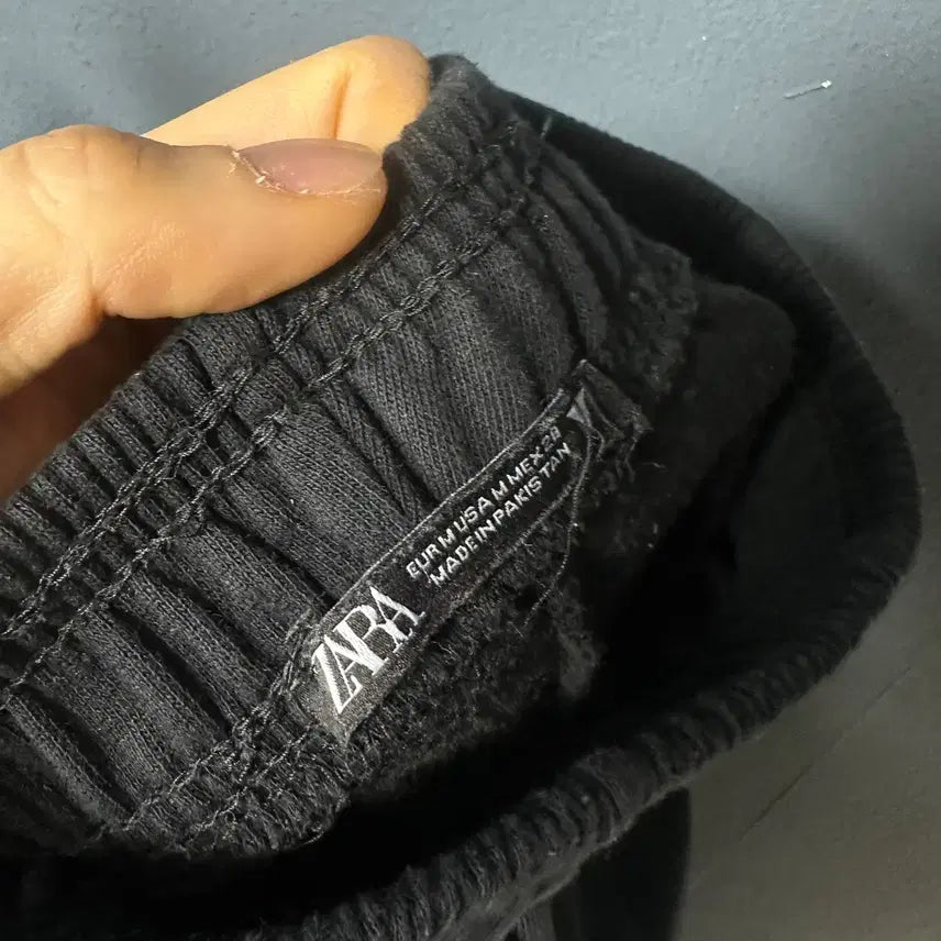 [BUNJANG] Unisex Black Training Banding Pants / M 자라 여성 블랙 트레이닝 밴딩 팬츠
