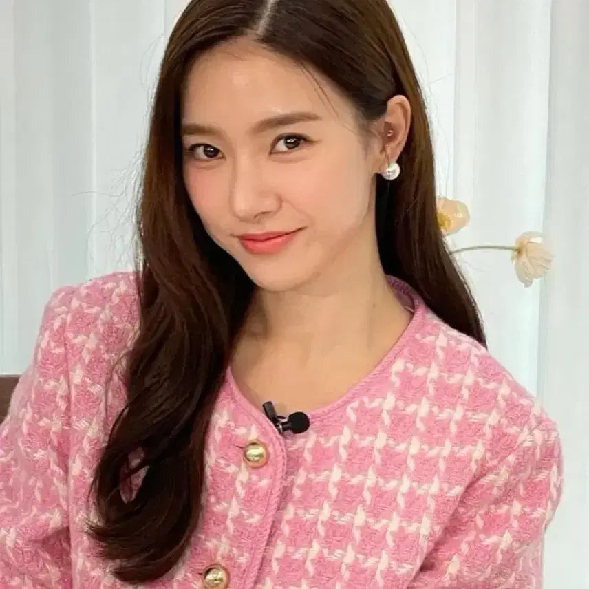 [BUNJANG] Boca Baca Pink Tweed Jacket - Unused - Yuna & Kim So Eun Style / 보카바카 핑크 트위드 자켓 미착용 새상품 / 유나,김소은 착용