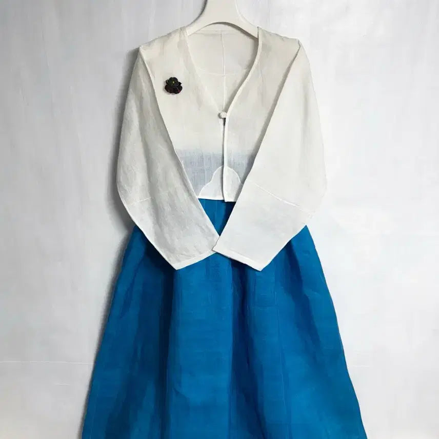 [SOLD OUT] (맞춤) 모시 저고리, 모시 원피스 세트