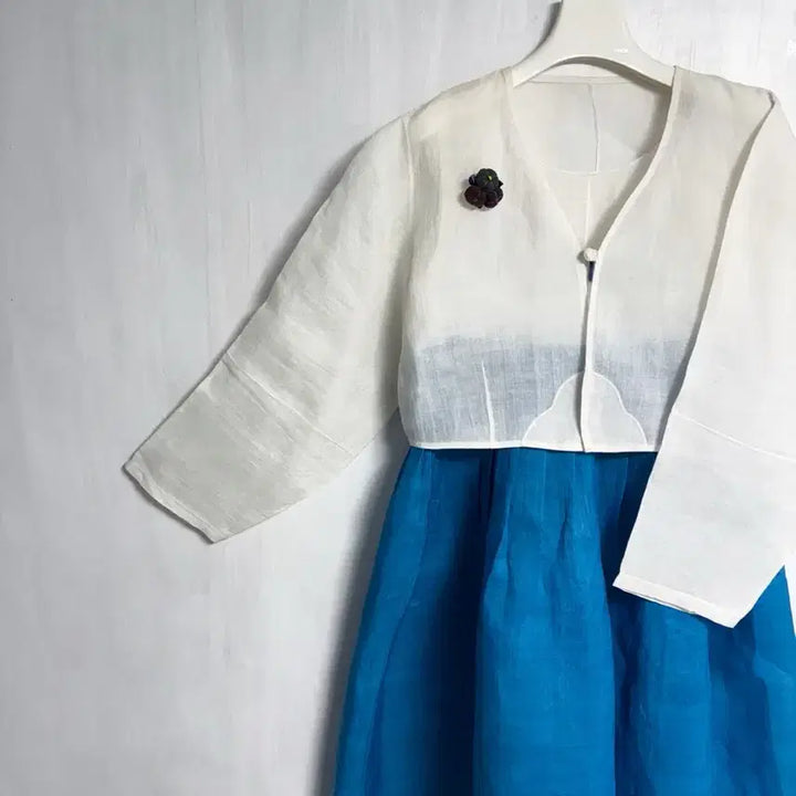 [SOLD OUT] (맞춤) 모시 저고리, 모시 원피스 세트