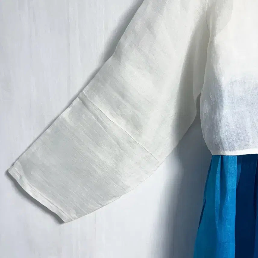 [SOLD OUT] (맞춤) 모시 저고리, 모시 원피스 세트