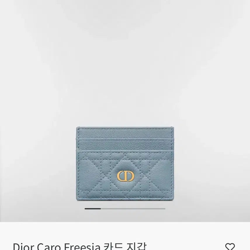 [BUNJANG] Dior Caro Card Holder / [정품] 디올 카로 카드지갑
