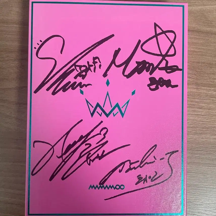 [BUNJANG] MAMAMOO Purple Signed CD / 마마무 purple 싸인CD