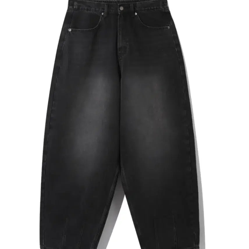 [BUNJANG] Urbanstuff Vintage Washed Long Balloon Pants (Black) / 어반스터프 빈티지 워시드 롱 벌룬 팬츠 (블랙)