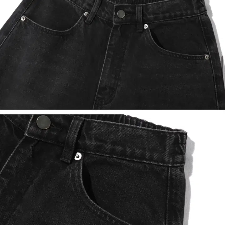 [BUNJANG] Urbanstuff Vintage Washed Long Balloon Pants (Black) / 어반스터프 빈티지 워시드 롱 벌룬 팬츠 (블랙)