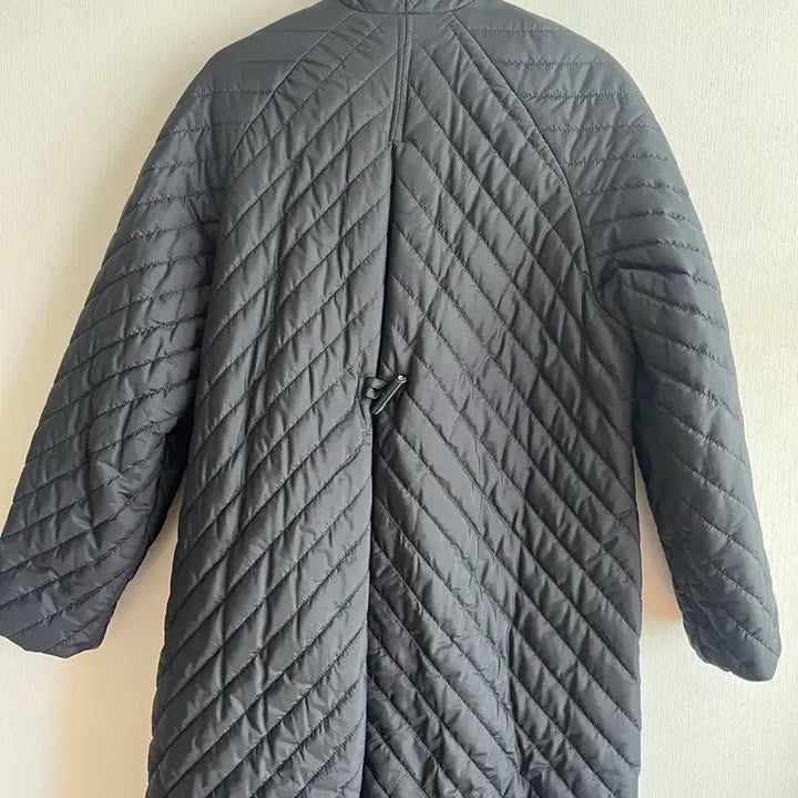 [BUNJANG] Ganni Quilted Long Coat Black Size 34 / Ganni 가니 퀼팅 롱 코트 블랙 사이즈34
